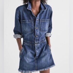Lucky Brand Blue Denim Dress